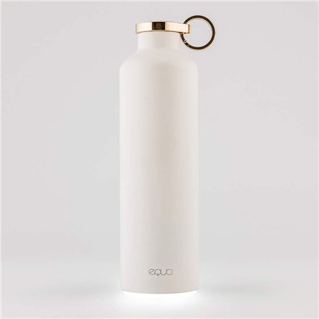 EQUA Gourde intelligente – 23 oz – Connexion Bluetooth avec application et signal lumineux – Bouteille isotherme à double paroi
