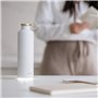 EQUA Gourde intelligente – 23 oz – Connexion Bluetooth avec application et signal lumineux – Bouteille isotherme à double paroi 