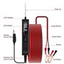 Testeur de tension pour voiture - 6 V-32 V CC - Testeur de circuit de voiture avec échantillon de courant - Écran numérique pour