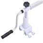 WKIEQACO Rouleau de couverture de piscine avec base en plastique pour maison et jardin