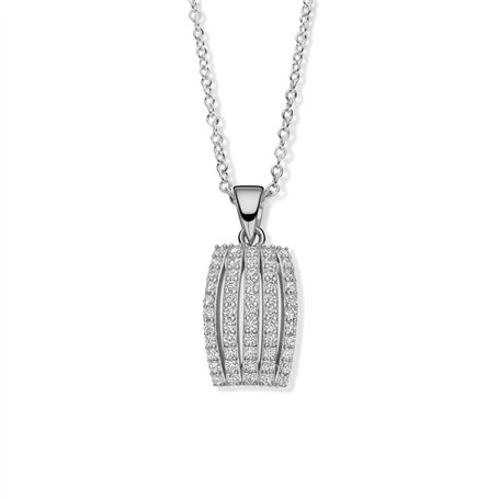 Pendentif Femme New Bling 9NB-1429 Argenté