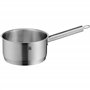 WMF Comfort Line Lot de 5 casseroles à induction avec couvercle en verre, en acier inoxydable Cromargan mat, graduation, lot de 