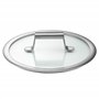 WMF Comfort Line Lot de 5 casseroles à induction avec couvercle en verre, en acier inoxydable Cromargan mat, graduation, lot de 