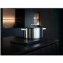 WMF Comfort Line Lot de 5 casseroles à induction avec couvercle en verre, en acier inoxydable Cromargan mat, graduation, lot de 