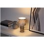 Lampe de Chevet d’Aspect Glamour en Velours