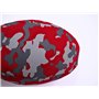 Sunflex® Néoprène American Football Camo rouge | Très maniable et idéal pour lancer et attraper | Ballon souple et léger pour la
