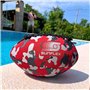 Sunflex® Néoprène American Football Camo rouge | Très maniable et idéal pour lancer et attraper | Ballon souple et léger pour la