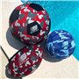 Sunflex® Néoprène American Football Camo rouge | Très maniable et idéal pour lancer et attraper | Ballon souple et léger pour la