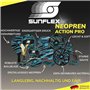 Sunflex Néoprène American Football Action Pro | Très maniable et idéal pour lancer et attraper | Ballon doux et léger pour la pl