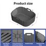 Moule Air Fryer GUICHENO 2 Pièces Accessoire Air Fryer pour Ninja Double Stack SL401 Moule en Silicone pour Friteuse À Air Chaud