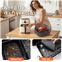 Moule Air Fryer GUICHENO 2 Pièces Accessoire Air Fryer pour Ninja Double Stack SL401 Moule en Silicone pour Friteuse À Air Chaud