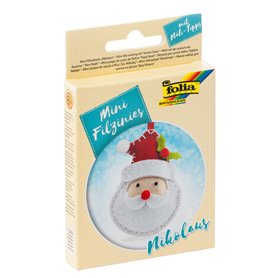 folia 52915 Kit de Couture en Feutre pour Enfants Mini Ligne de Feutre