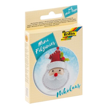 folia 52915 Kit de Couture en Feutre pour Enfants Mini Ligne de Feutre