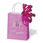 folia 21209/10 Lot de 10 sacs cadeaux en papier kraft Couleurs assorties Env. 12 x 5,5 x 15 cm