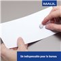 MAUL Aimant Néodyme Cubique, Lot de 4 Aimants Carrés Puissants à Usage Multiple, Aimants au Design Moderne et Élégant, 10 x 10 x