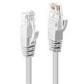 Câble Réseau Rigide UTP 6ème Catégorie LINDY 48099 Blanc 20 m 1 Unité