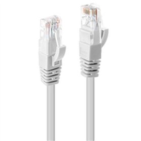 Câble Réseau Rigide UTP 6ème Catégorie LINDY 48100 Blanc 30 m 1 Unité