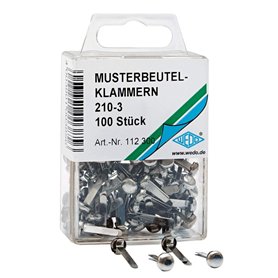 Wedo 112300 Kdu Ronde 210–3 dans Sa Boîte Transparente-Lot de 100–Argent