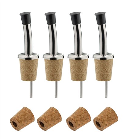 Westmark 451022E3 451022E3 Lot de 4 becs verseurs d'huile et 4 bouchons de rechange