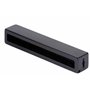 Alberts 805975 Console Jona | Support d'étagères murales en paire ou à l'unité | noir | Dimensions 40 x 220 x 40 mm