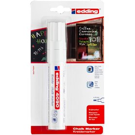 Edding 4090/1 Marqueur à craie blanc - Design opaque