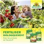 Neudorff Azet Engrais Fleurs – Engrais liquide 100% vegan qui stimule une floraison abondante des géraniums et autres fleurs, 25