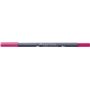 Faber-Castell Goldfaber 127 Marqueur à double pointe (pointe fine et pinceau), rose carmin (127), stylo unique