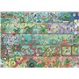 Ravensburger - 2 x Puzzle 1000 pièces - Étagères Magiques/Zoe Sandler - 80524 - pour Adultes et Enfants dès 14 Ans - Premium Puz
