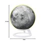 Ravensburger - 3D Puzzle Ball Moon Glow in the Dark, 72pcs. 115860