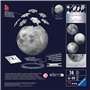 Ravensburger - 3D Puzzle Ball Moon Glow in the Dark, 72pcs. 115860