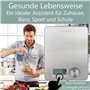ProfiCook® PC-KW 1263 Balance de cuisine numérique sans piles, balance de cuisine numérique avec énergie cinétique, avec plage d