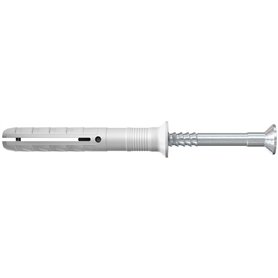 fischer - Cheville à frapper N 8x60/20 avec vis tête fraisée en acier électrozingué/Boite de 100