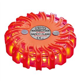 Gloria de clignotants d'avertissement – avec 16 LED ultra lumineuses en rouge