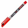 Stabilo Write-4-all Lot de 10 marqueurs permanents à pointe ultra-fine Rouge