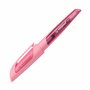 STABILO EASYbuddy Stylo-plume scolaire avec plume A pastel rose rouge encre bleue (effaçable) stylo unique avec cartouche inclus