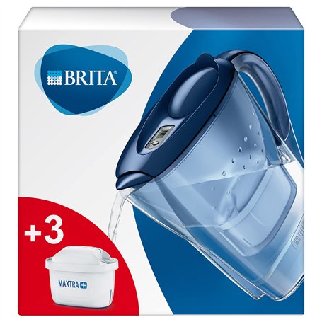 BRITA Carafe filtrante Marella bleue (2