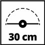 Einhell Coupe-bordures électrique GC-ET 4530 SET (450 W, Longueur du fil 10 m , Etrier de protection, Livré avec 3 bobine de fil