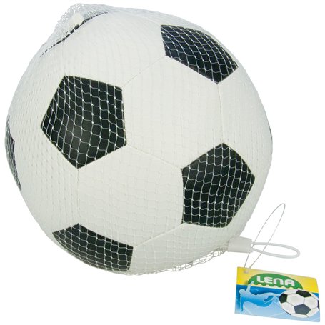Lena- Soft Football Noir Blanc
