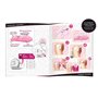 Lena 42443 - Airbrush Tattoo Studio avec 100 pochoirs et 4 Couleurs pailletées, pour Faire des Tatouages Scintillants sur la Pea