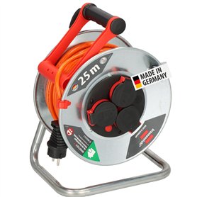 Brennenstuhl Garant S V2 1198370500 Enrouleur de câble extérieur IP44 25 m (fabriqué en Allemagne