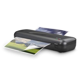 Hama Plastifieuse A4 A5 A6 Cartes de Visite (Kit de Plastification 4en1 avec Feuille Film Laminage Thermique ep. Max 80-125 Micr