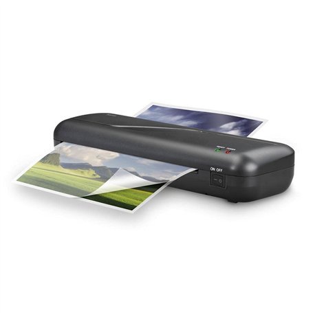 Hama Plastifieuse A4 A5 A6 Cartes de Visite (Kit de Plastification 4en1 avec Feuille Film Laminage Thermique ep. Max 80-125 Micr
