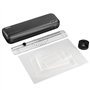 Hama Plastifieuse A4 A5 A6 Cartes de Visite (Kit de Plastification 4en1 avec Feuille Film Laminage Thermique ep. Max 80-125 Micr