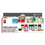 Marabu 1115000000087 - Porcelain & Glass Starter Set Glossy