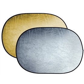 Bresser f000218 TR de 5 Réflecteur doré/argenté 120 x 180 cm