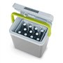 Severin Glacière électrique, 25 L, Inclus 3 câbles d'alimentation Dont allume-cigare12 V et câble USB, Vert/Gris, KB 2925
