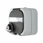 Rev Ritter 0510224555 AquaTop Prise apparente avec verrou de fermeture Gris