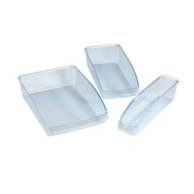 WENKO Casiers de Rangement pour réfrigérateur Boîte de Rangement