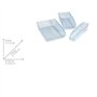 WENKO Casiers de Rangement pour réfrigérateur Boîte de Rangement, 3 pièces Transparent