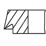 Mahle Original 083 24 N0 Segments de pistons
